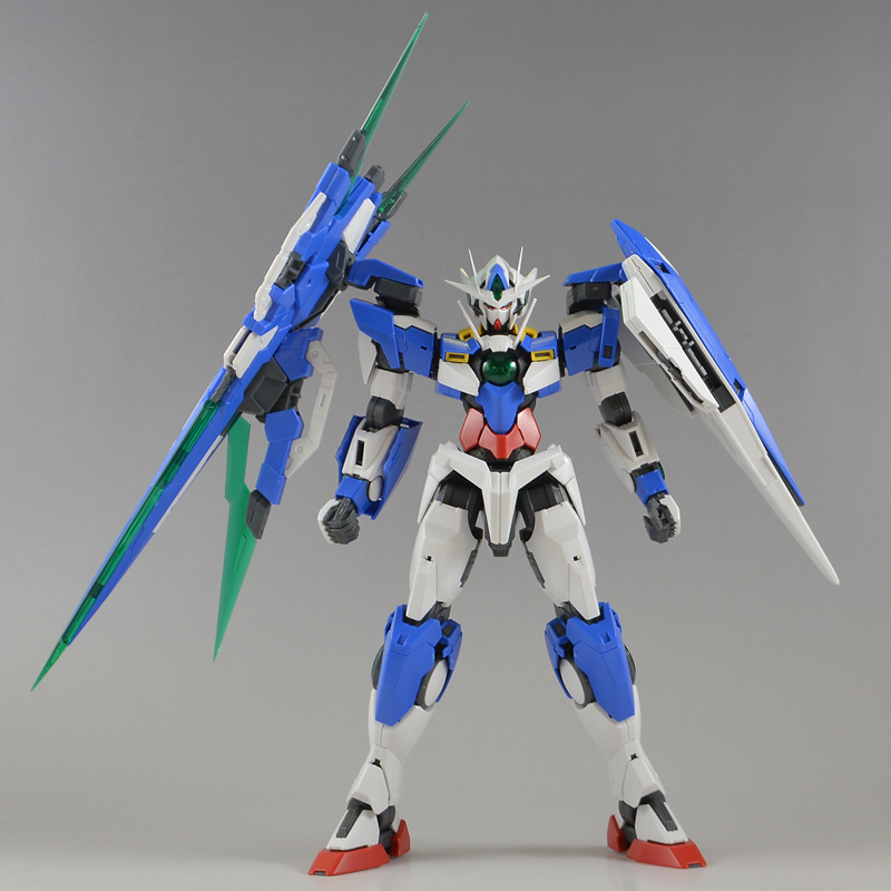 MG ダブルオークアンタフルセイバー レビュー | ガンダムブログはじめ