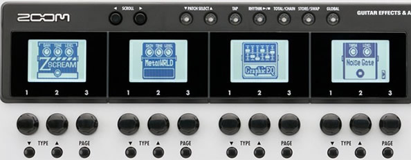 ZOOMから革新的な機能てんこ盛りの最新鋭マルチエフェクター「G5」登場