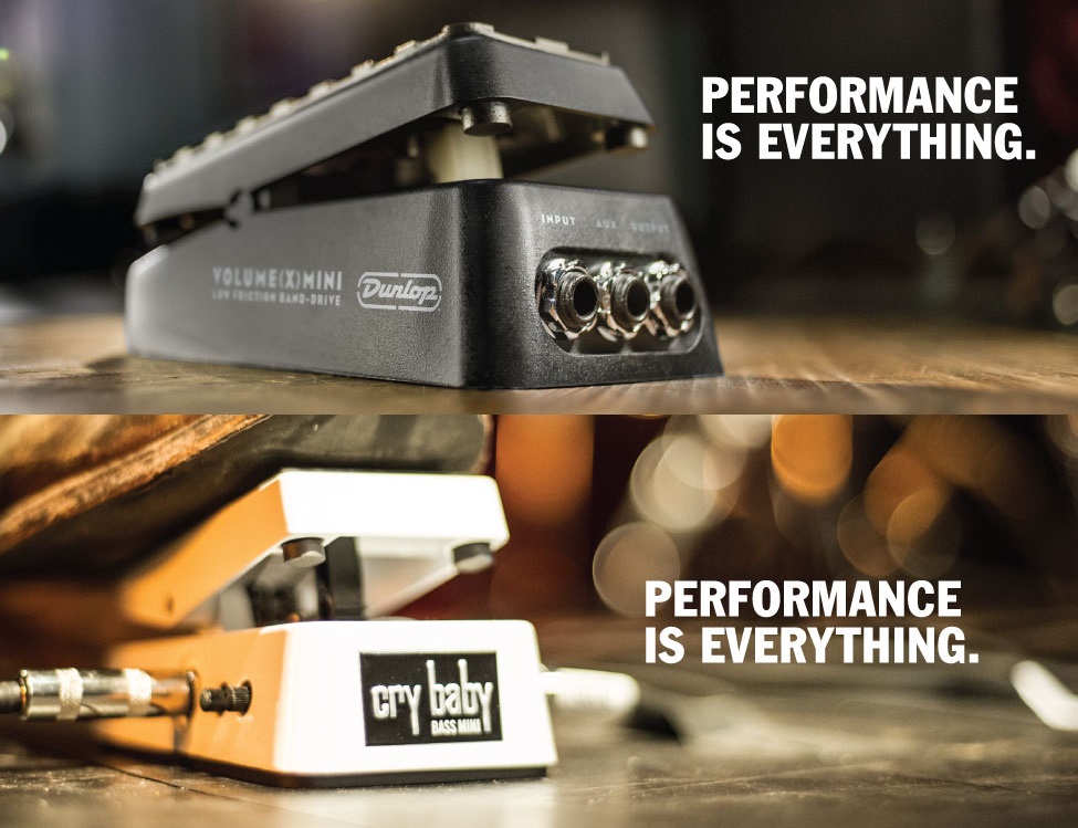 NAMM 2016：ボリューム/ワウペダル】JimDunlopのニューミニペダルは