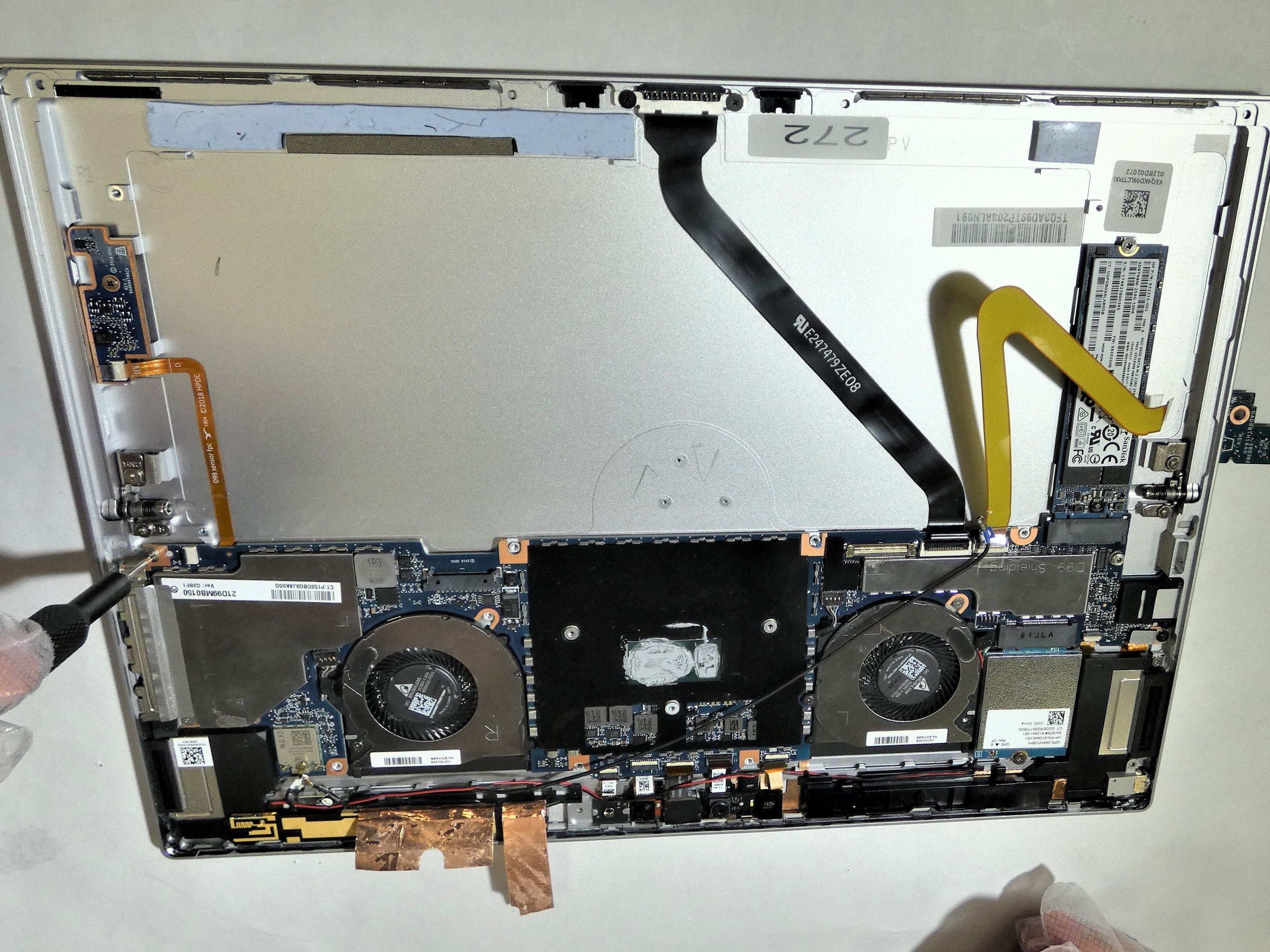 HP Elite X2 1013 G3 Motherboard Replacement - iFixit Repair Guide