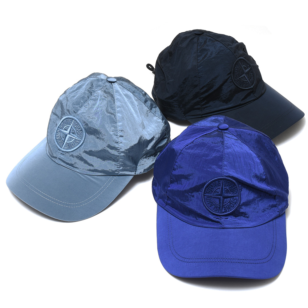 STONE ISLAND（ストーンアイランド）ナイロンメタル6パネルキャップ