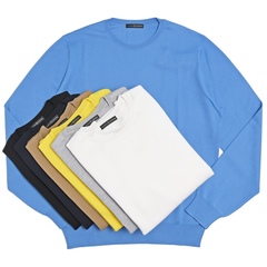 SALE】MANRICO CASHMERE（マンリコ カシミア）スーパーカシミアクルー