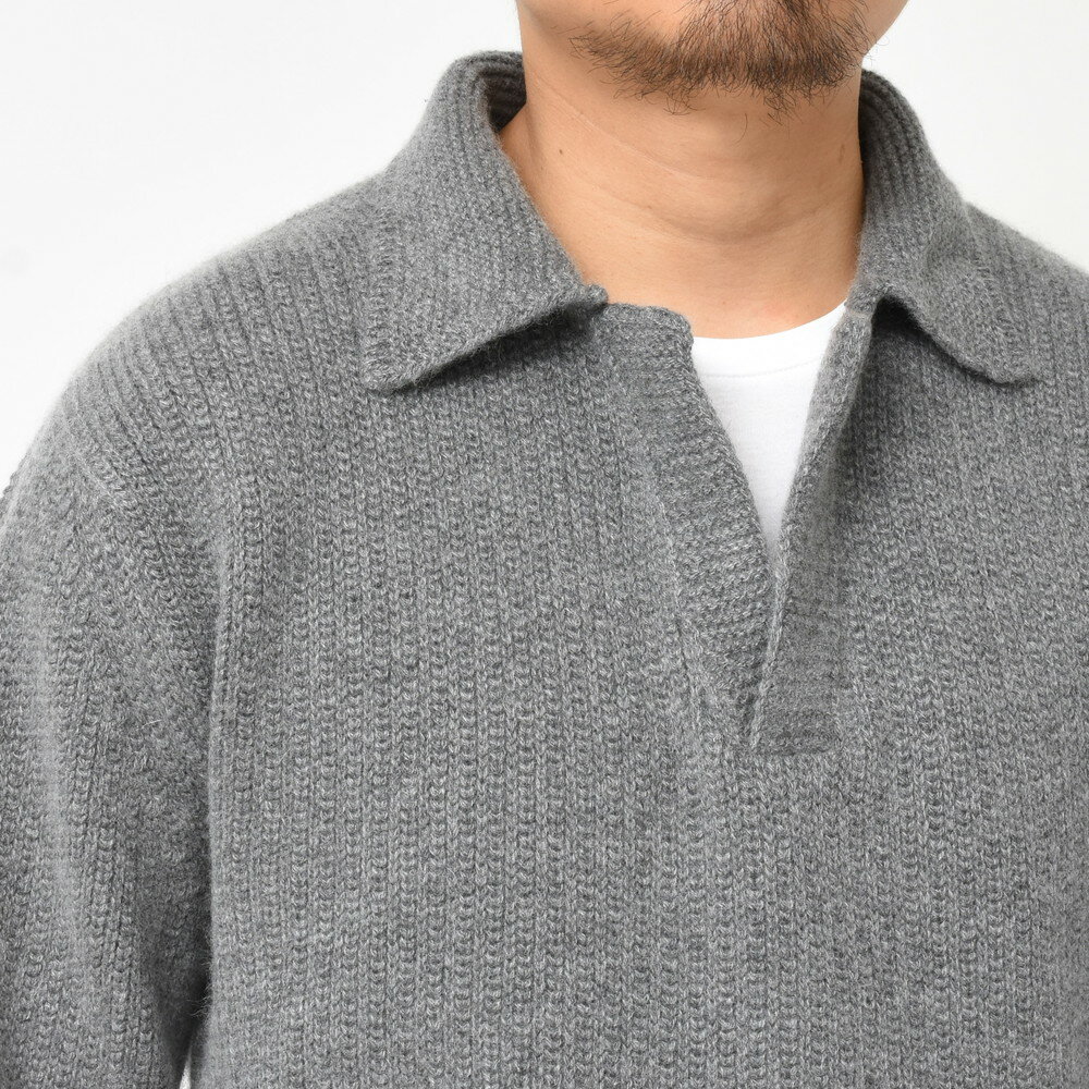 RENCONTRANT（レンコントラント）モックネックニット・スキッパーポロ