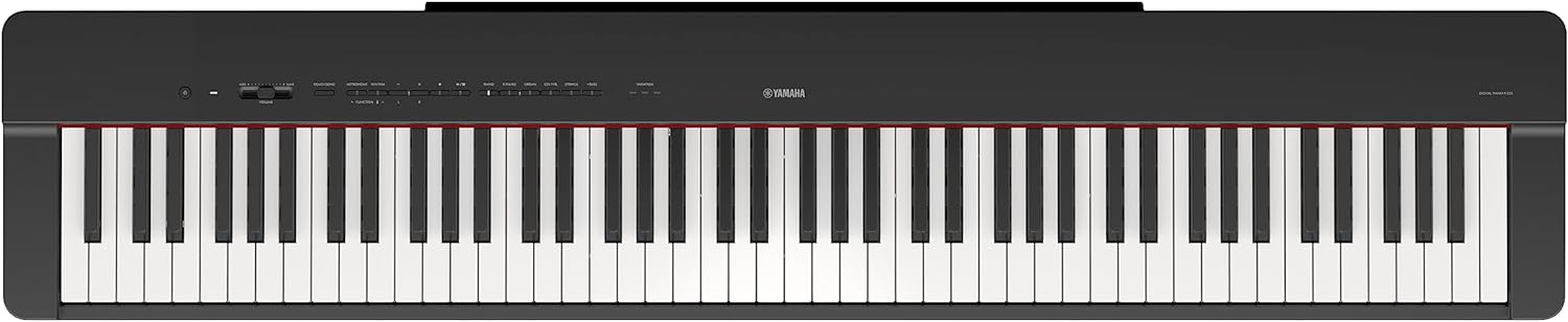 月額7,980円：YAMAHA 電子ピアノ P-225B ブラック – GYMGATE