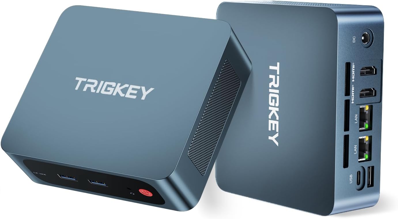 月額5,380円レンタルプラン：TRIGKEY ミニPC デュアル2.5G LAN