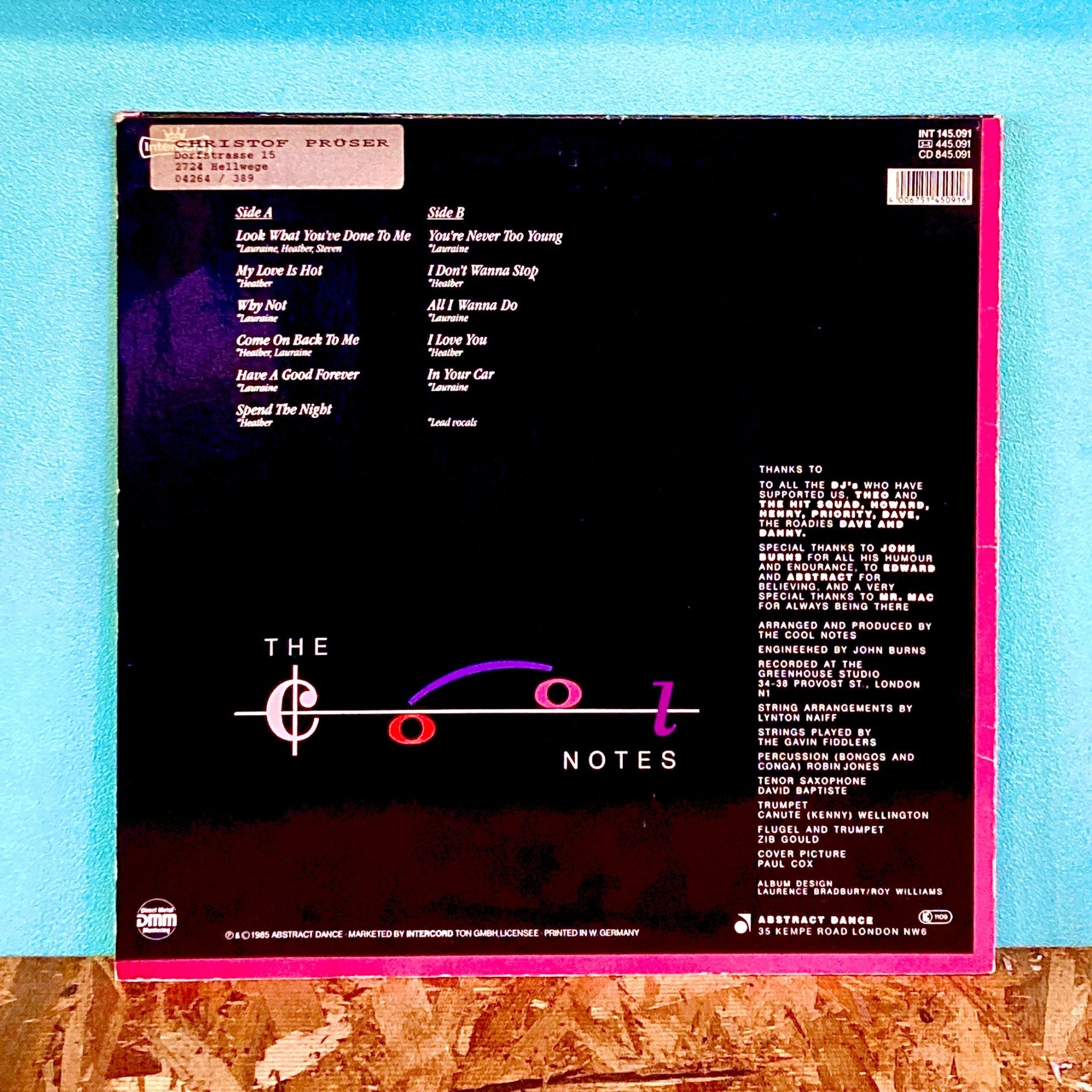 The Cool Notes ‎– Have A Good Forever – 汎芽舎