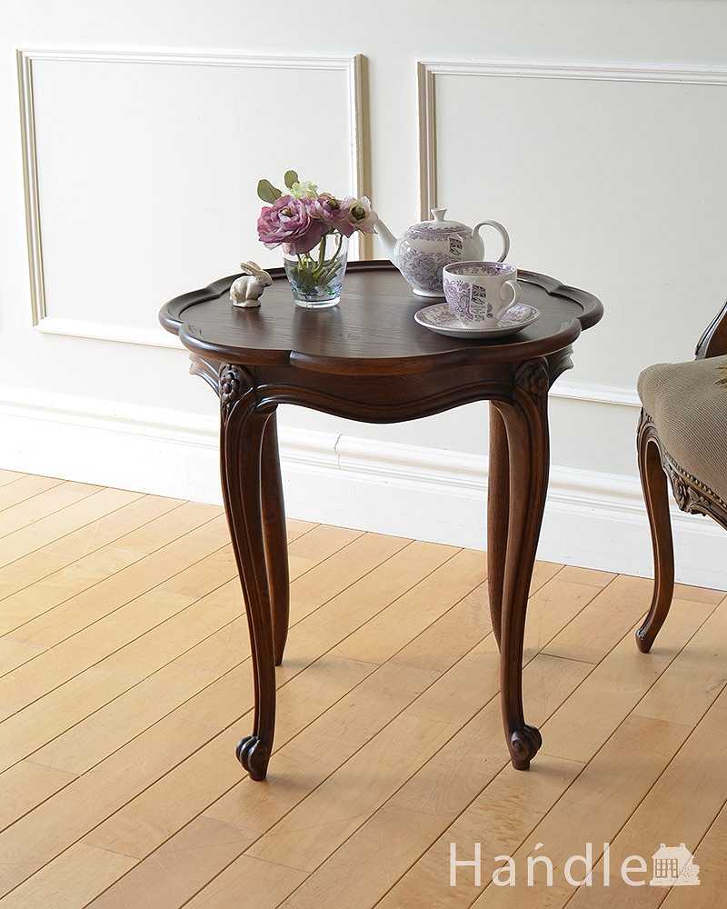 アンティーク家具屋が選んだ、アンティーク風のティーテーブル(y-325-f