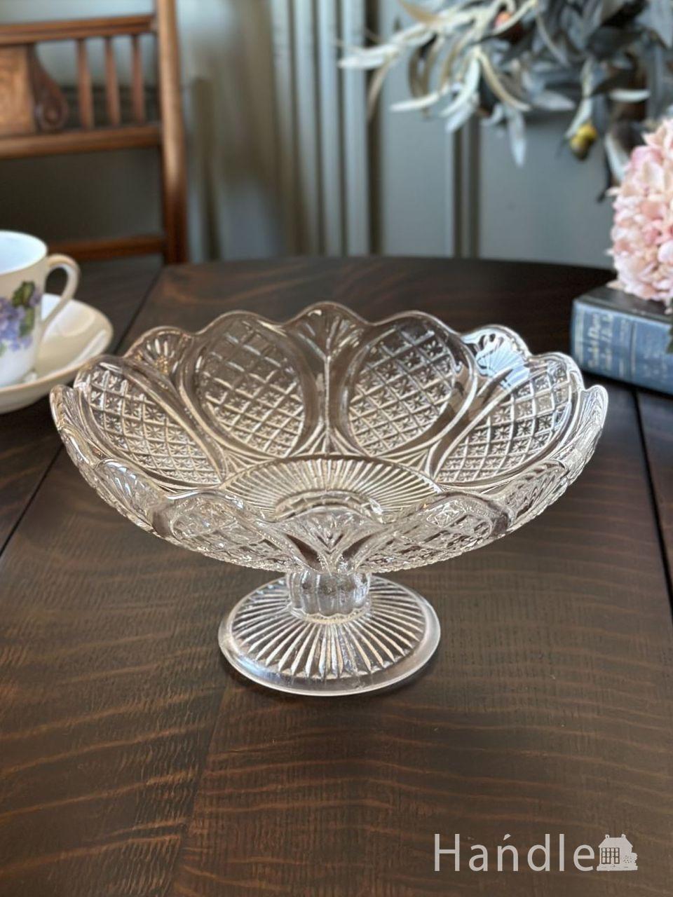 イギリスから届いたアンティーク皿、イマリパターンのケーキスタンド(m