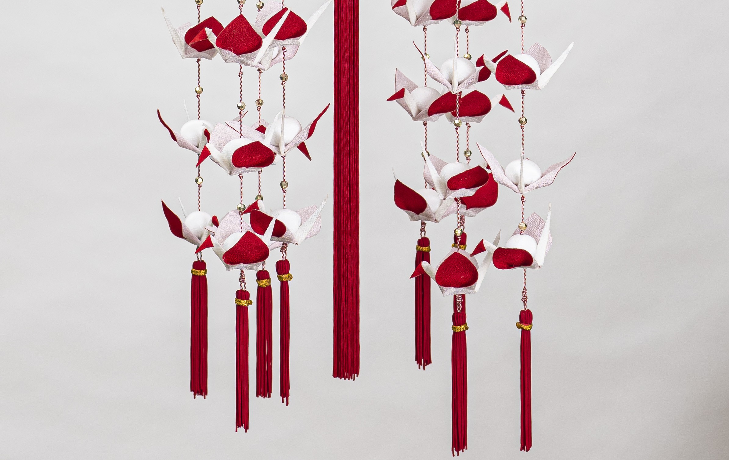 紅白つるのつるし飾り | | 手づくりショップ JUN