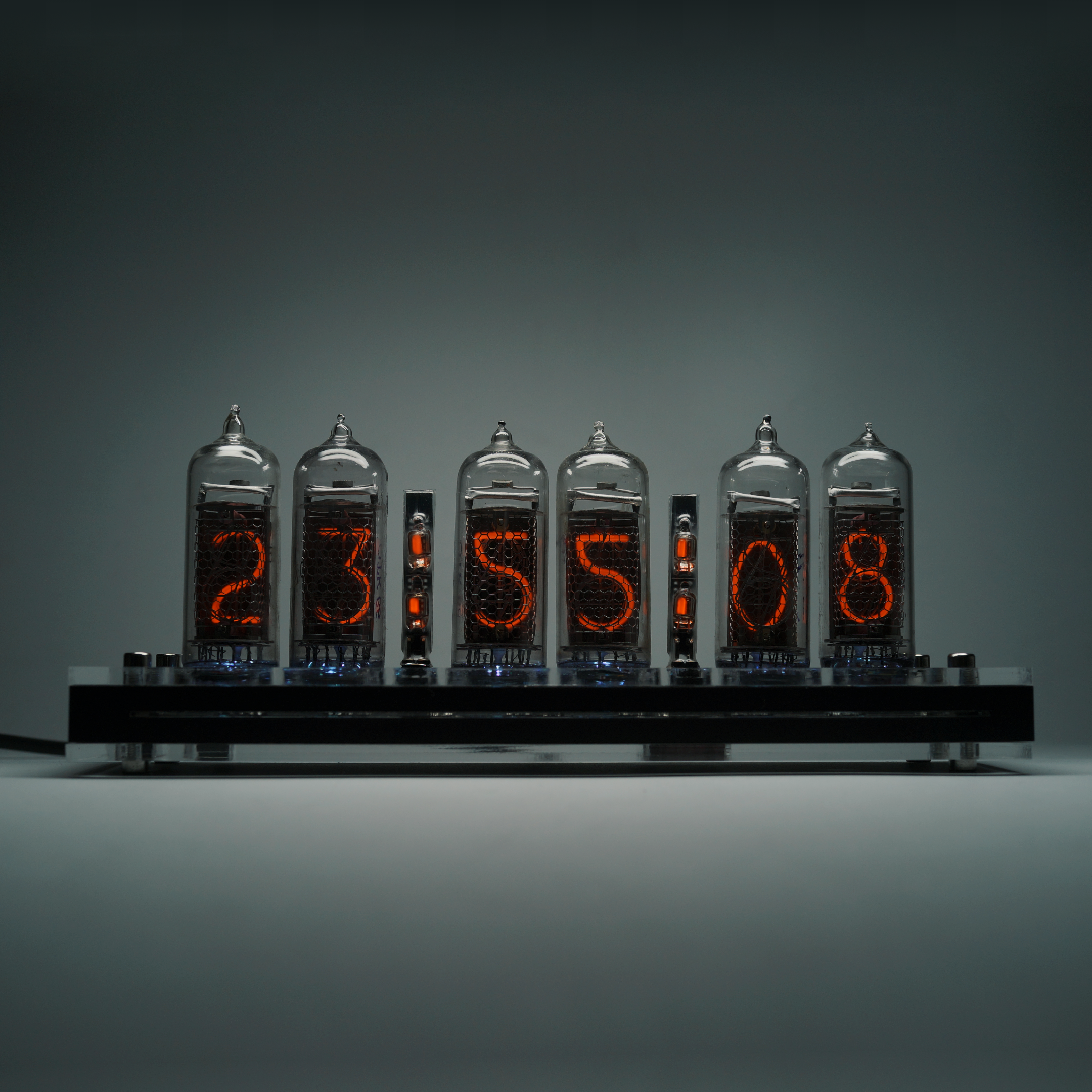 ニキシー管 nixie tube IN-14 6本 Nixie Tube Clock IN-14 オレンジ