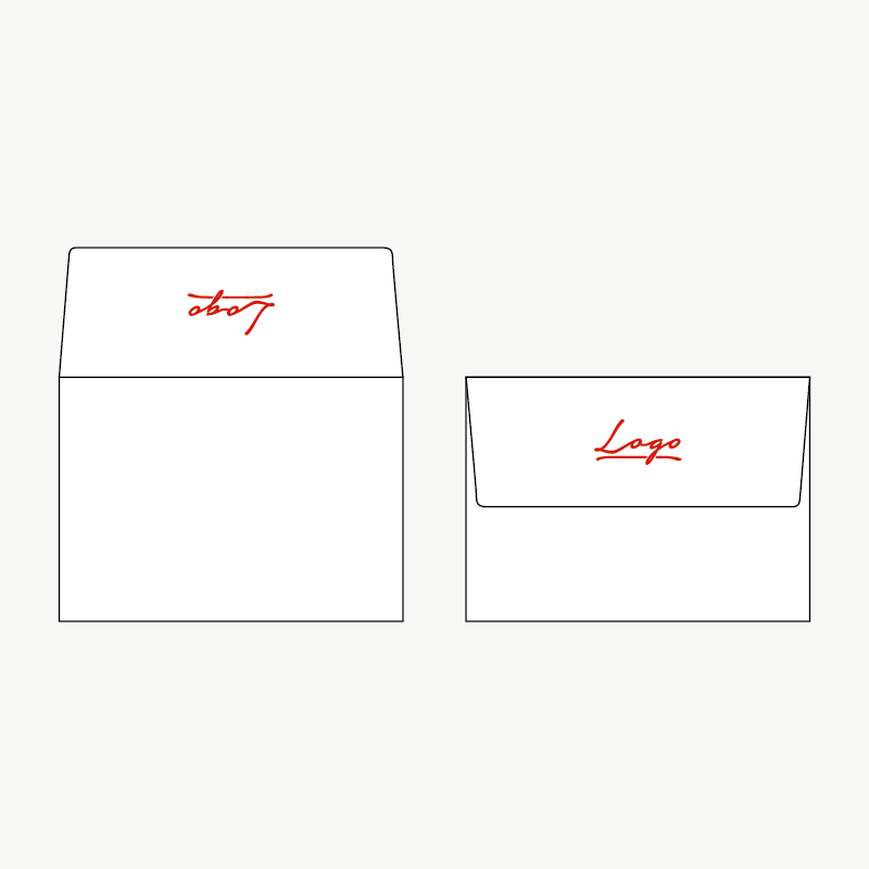 C7カマス封筒 デザインテンプレート | 高級名刺・箔押し印刷・名入れ