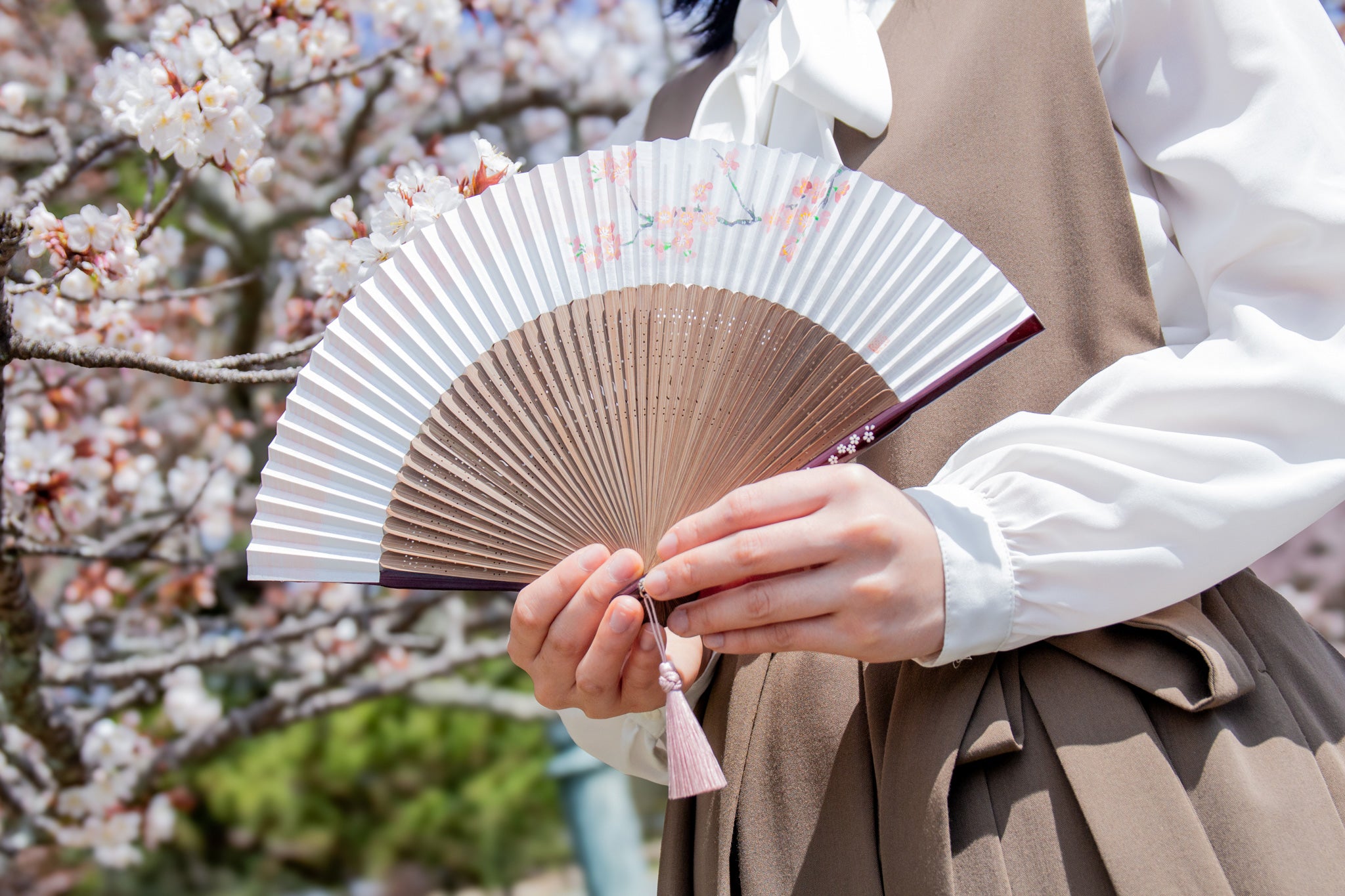 高島孝風 手描き螺鈿 扇子セット（全3種類） – 白竹堂オンラインショップ