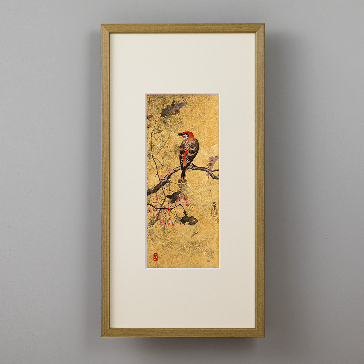 箔一 hakuichi 金箔 金沢箔 金沢 工芸品 秋海棠に交喙(KOSON)