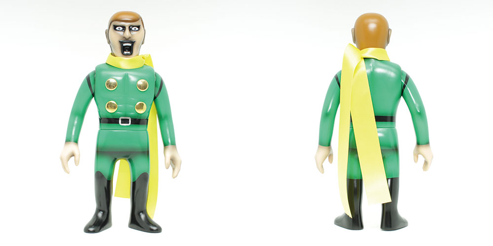 サイボーグ009展】PUNK DRUNKERSワンオフソフビ”00あいつ(原作カラー