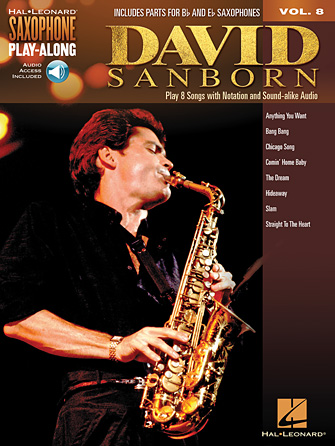 アート・デザイン・音楽 David Sanborn Saxophone Play-Along David