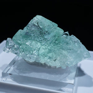 中国 湖南省 シャンファーリン産 グリーンフローライト – 天然石