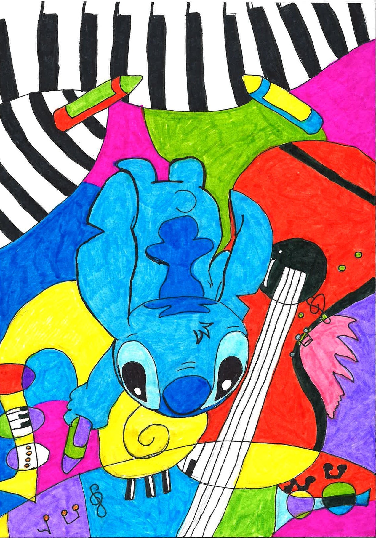 Stitch and the Music – H*Art Gallery