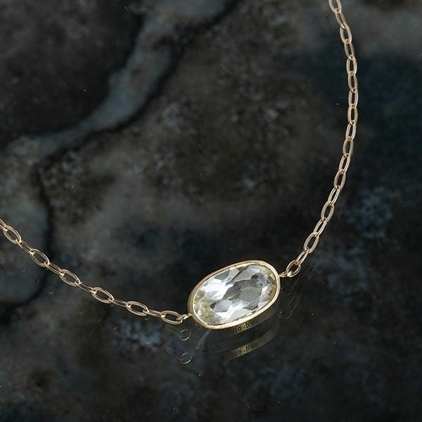 Libyan glass round single pierce /リビアングラス | Hariqua