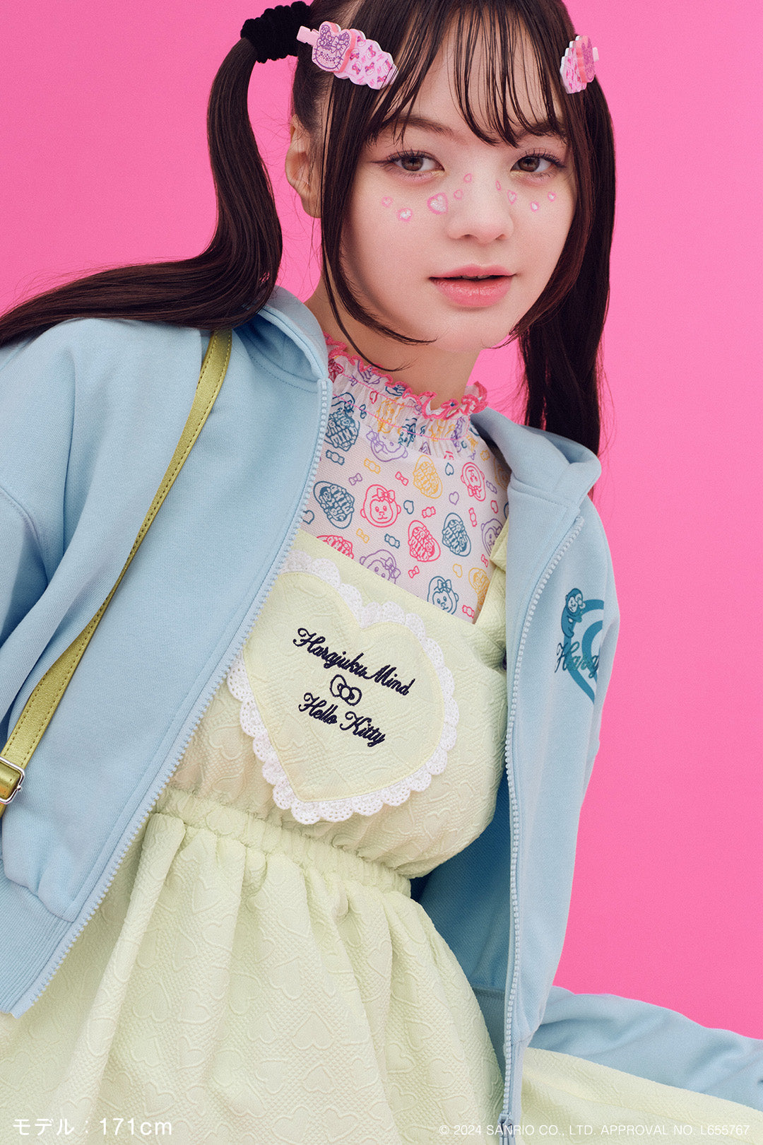 ハローキティリバーシブルリボンワンピース