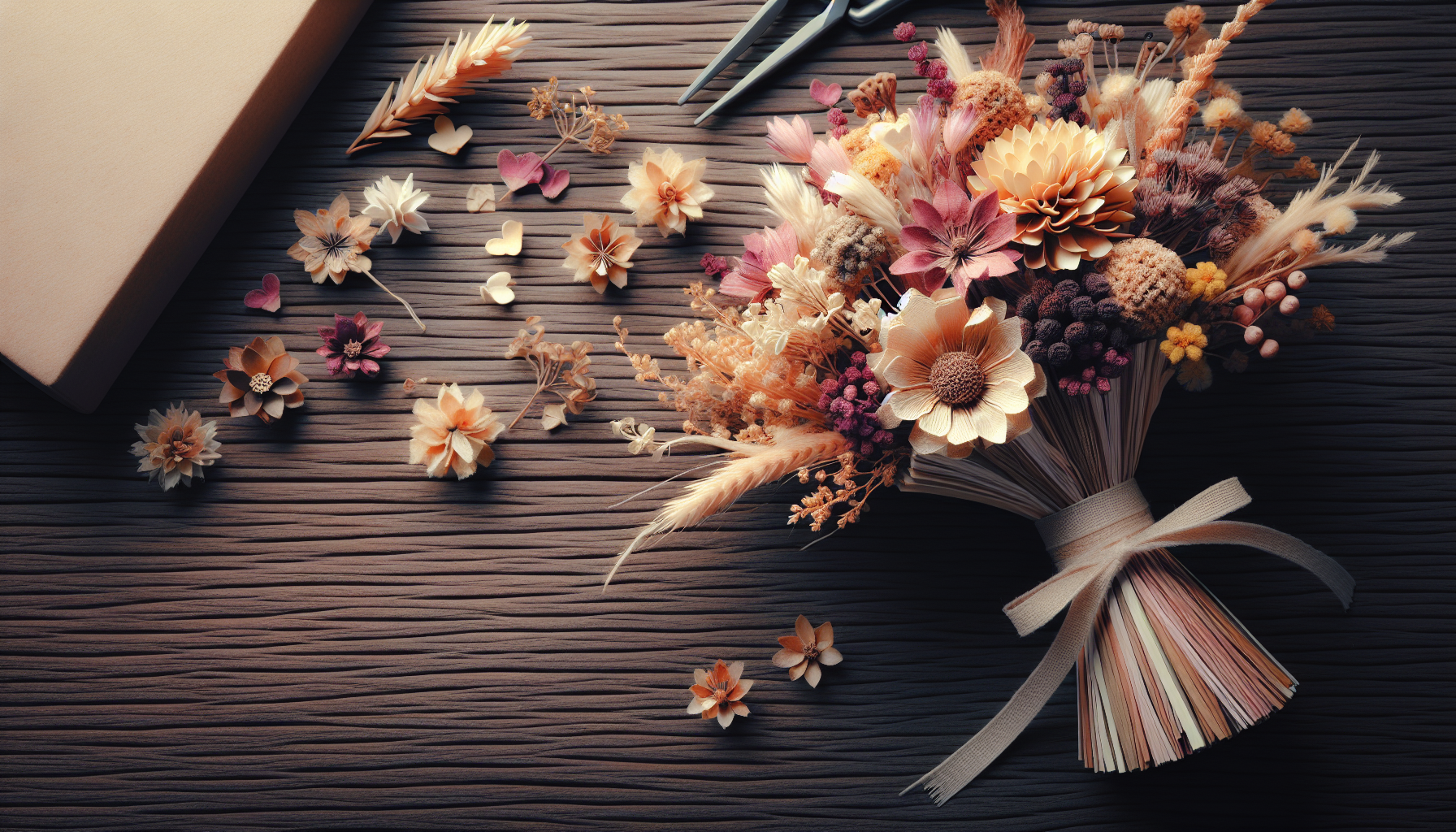 電子レンジで2分！従来法の10分の1でできる美しいドライフラワーの