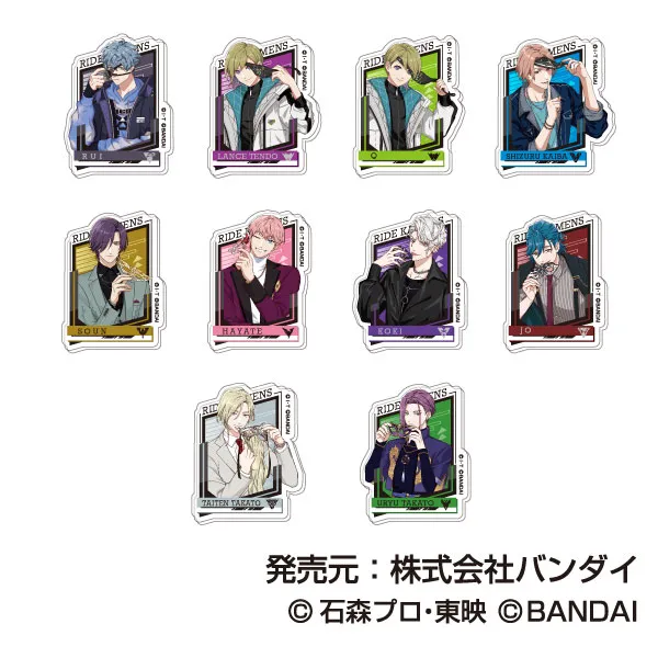 ハセ・プロ｜ライドカメンズ ダイカットアクリルバッジ Vol.2