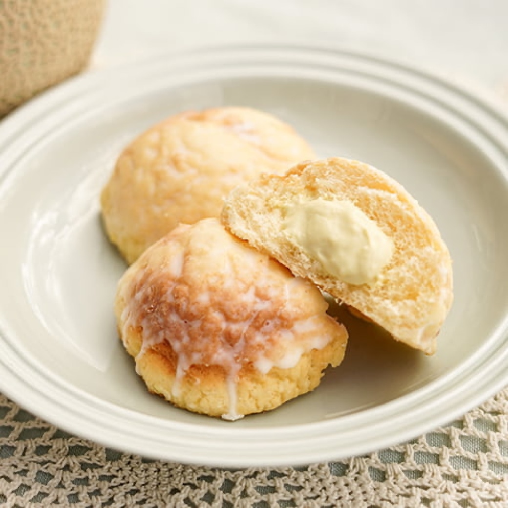 本気のめろんぱん メロンクリーム5個詰合せ（本気のめろんぱん メロン