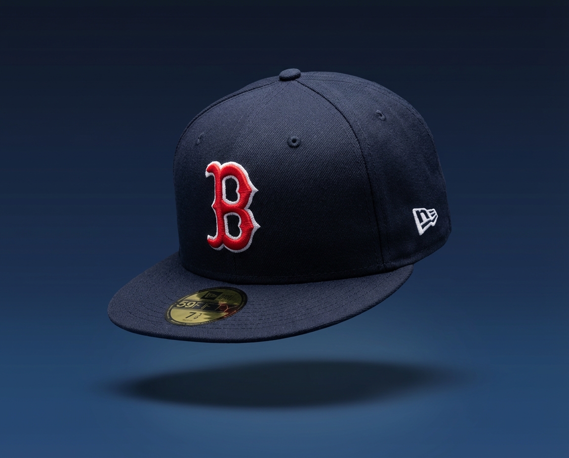 Boston Red Sox Acperf Emea 59Fifty Navy Fitted | Hatstore.de