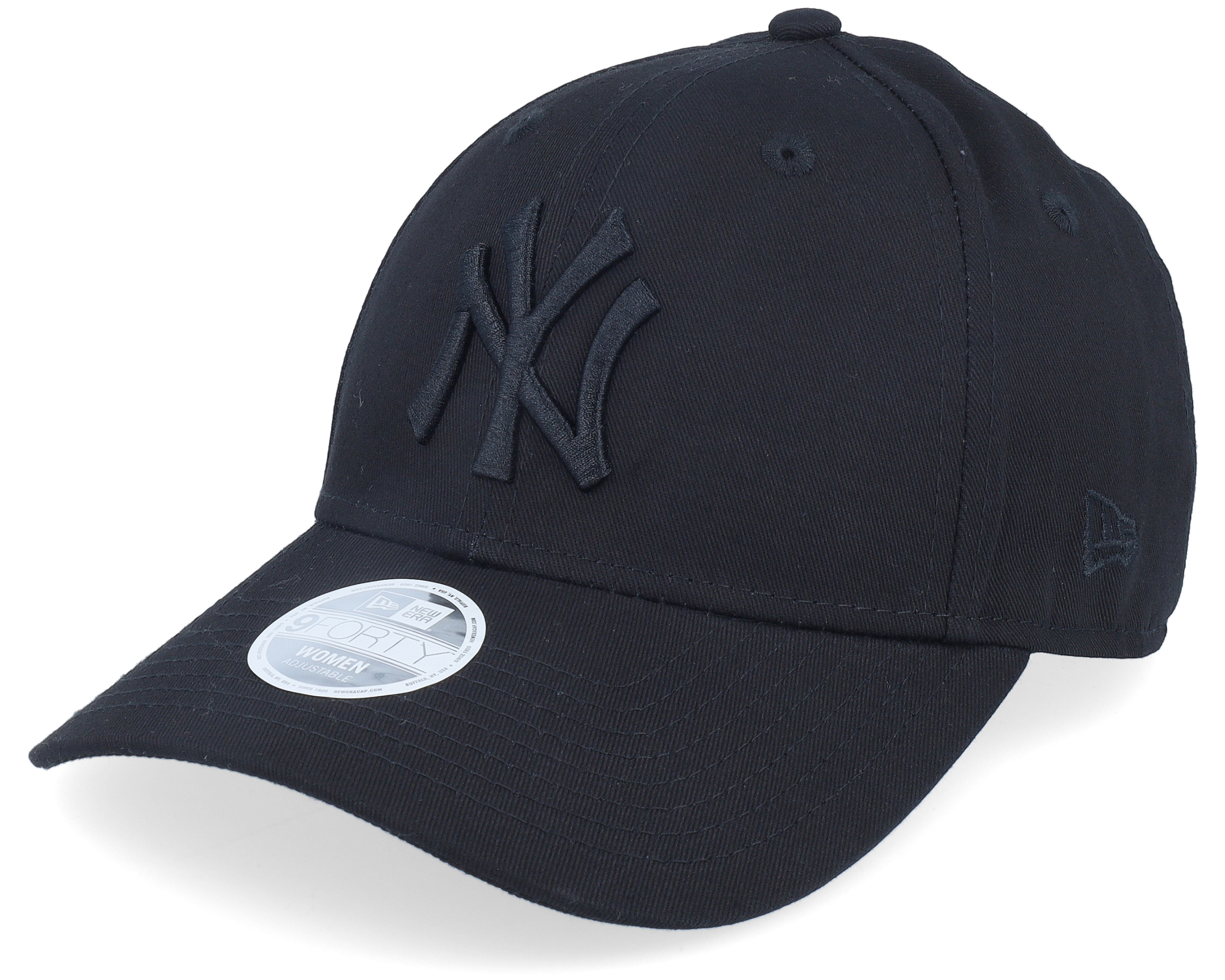 New York Yankees Essential Womens 9Forty Black/Black Adjustable
