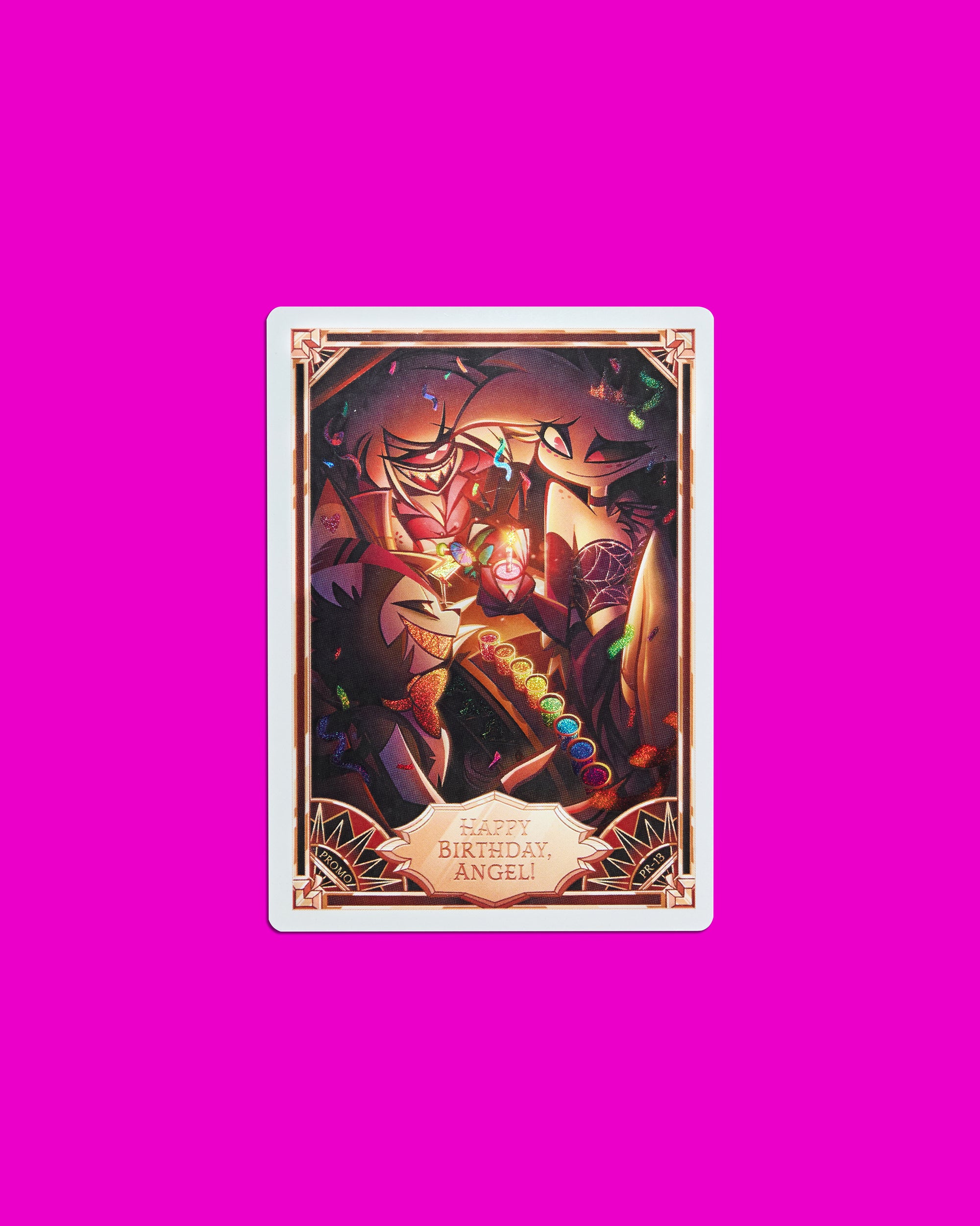 Hazbin Hotel Trading Cards Happy Birthday, Angel! Promo Card (PR