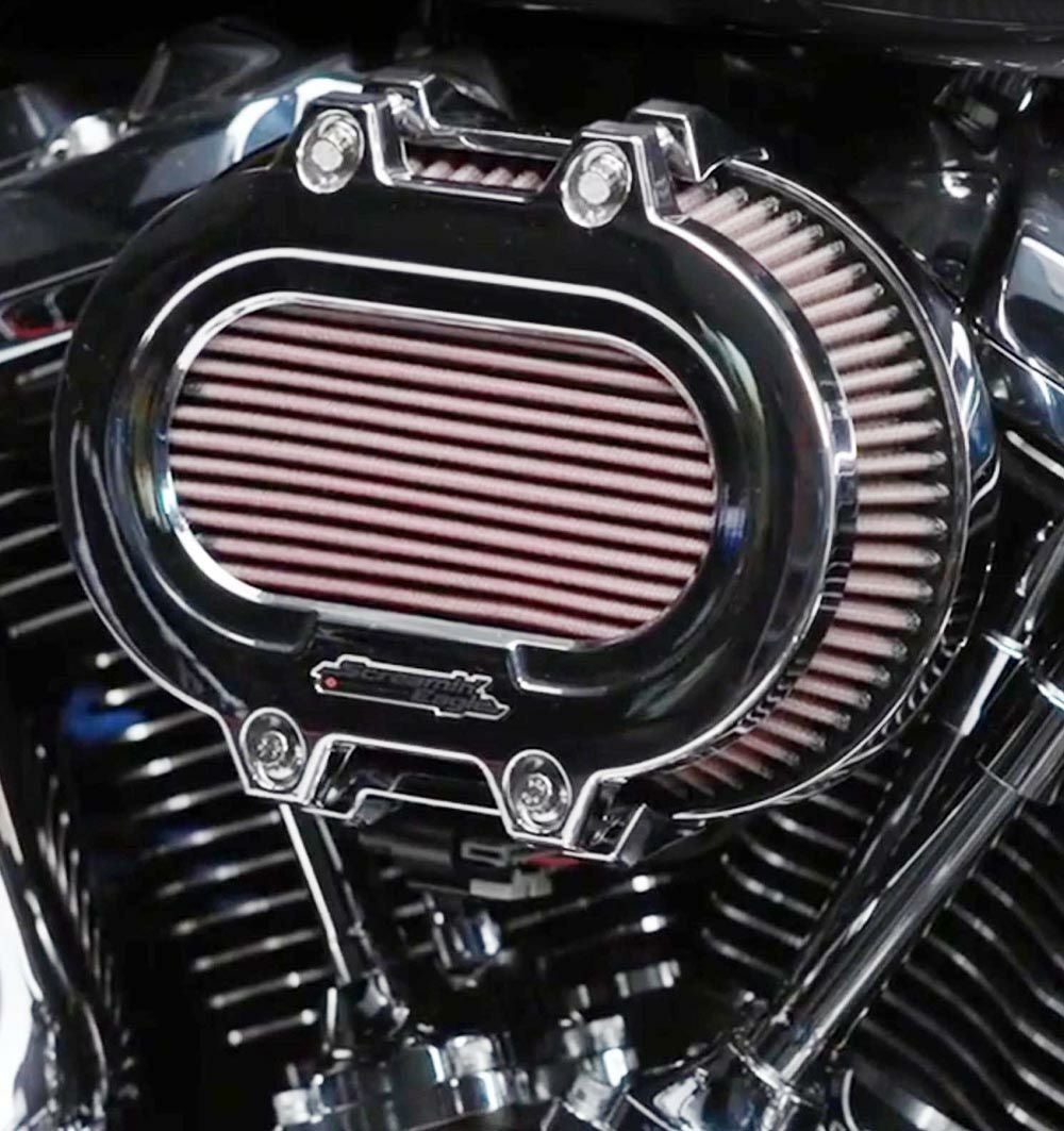 ハーレー、ツーリングM8用 ScreaminEagle エアクリーナー｜ハーレー