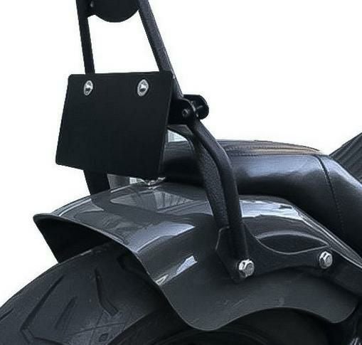 シーシーバー用 ナンバープレートマウントベース ブラック 【WMW