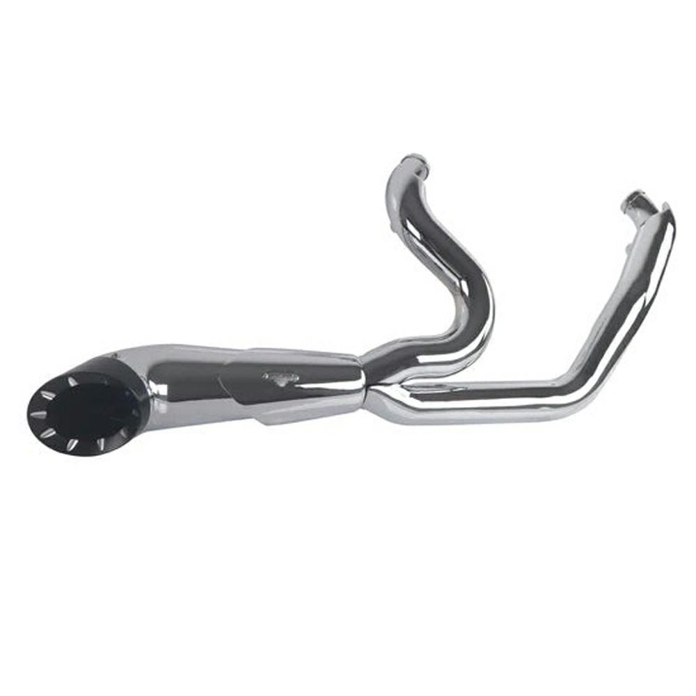 バッサーニ ROAD RAGE 2into1 マフラー クローム |ハーレーパーツ専門