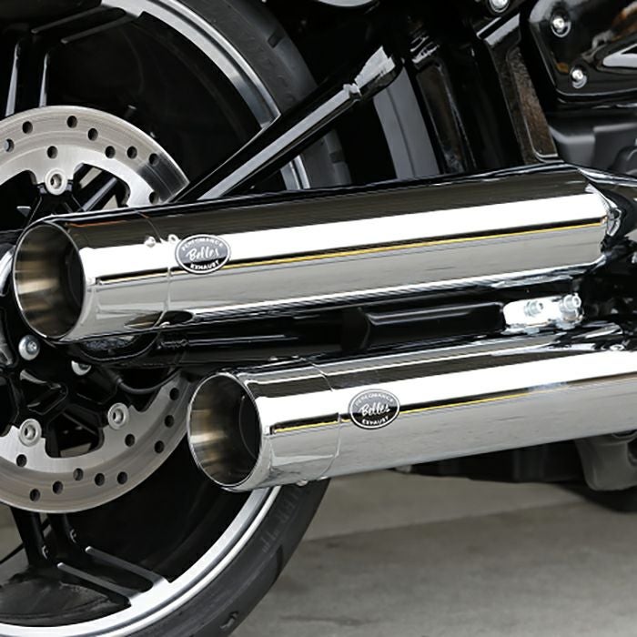 ベルズパフォーマンスマフラー JMCA車検対応 (クローム/ラウンド) 2022