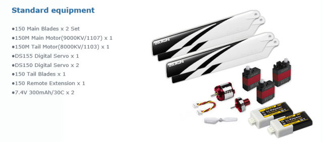 T-REX 150X スーパーコンボ（日本語説明書付属） 【RH15E04XW】