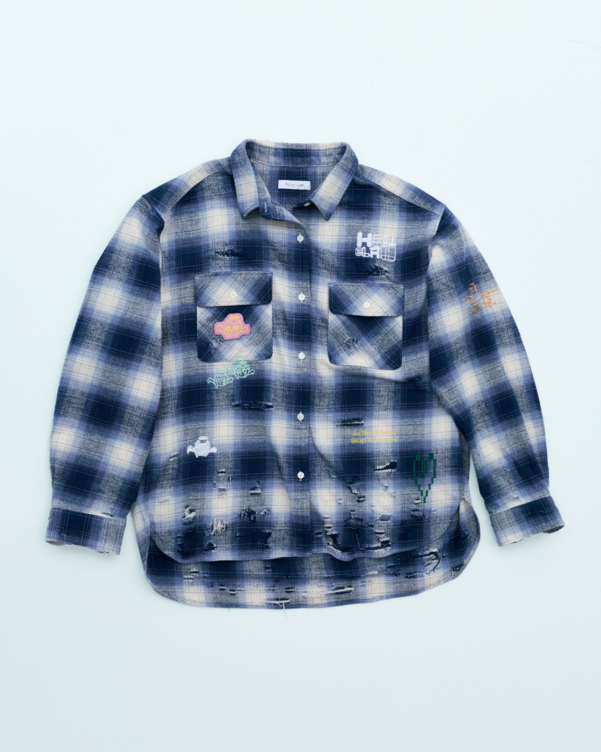チェックシャツ – HELL BLAU