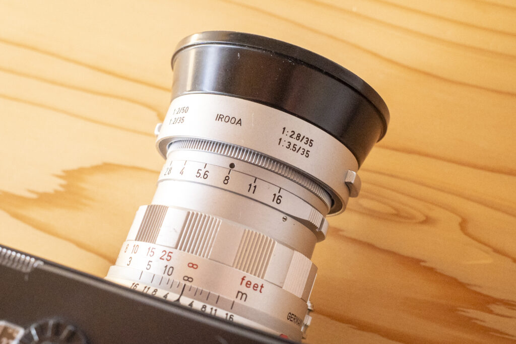 ライカレンズフード【IROOA】 に装着できるレンズキャップを見つけた