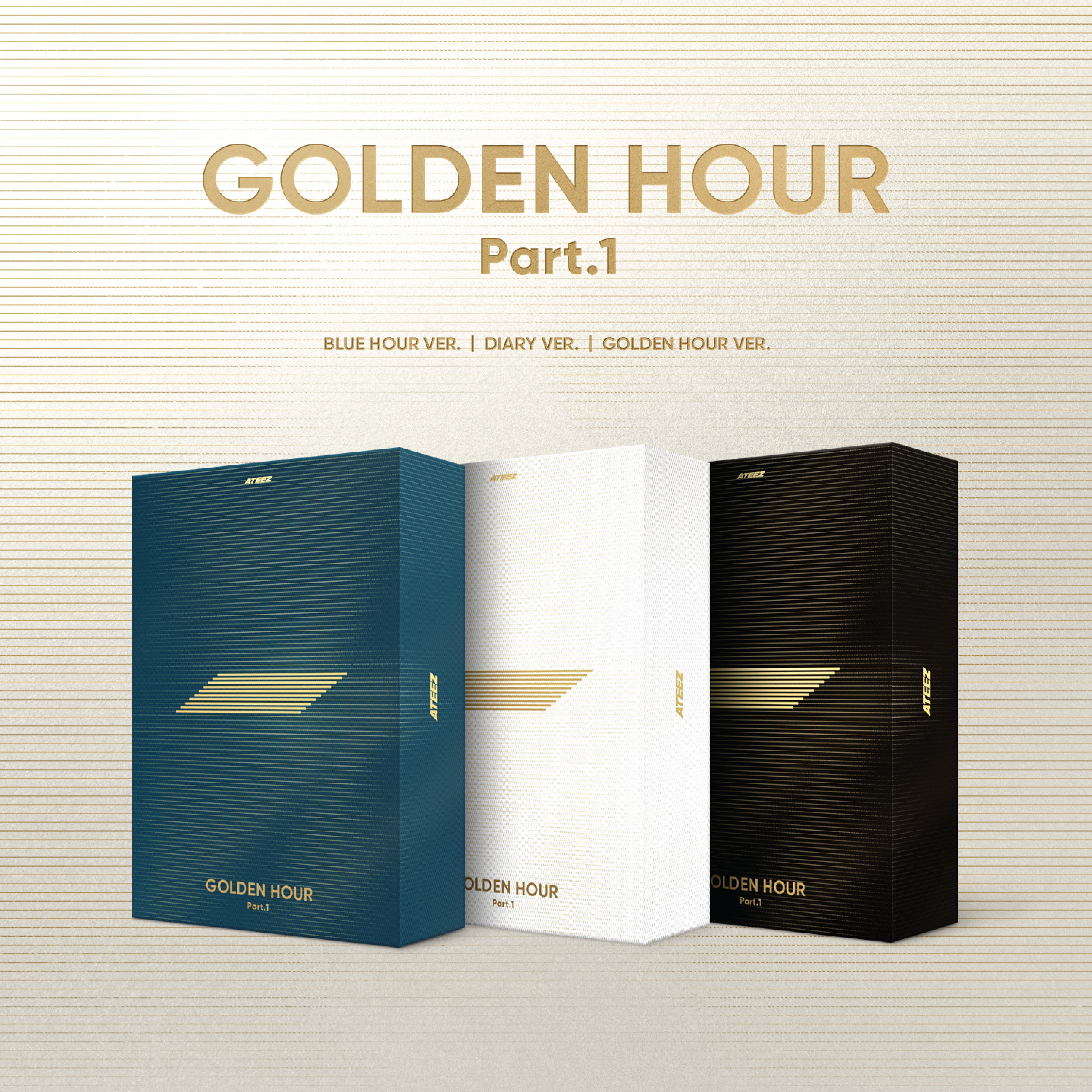Signed] ATEEZ - GOLDEN HOUR : Part.1 – hello82.shop