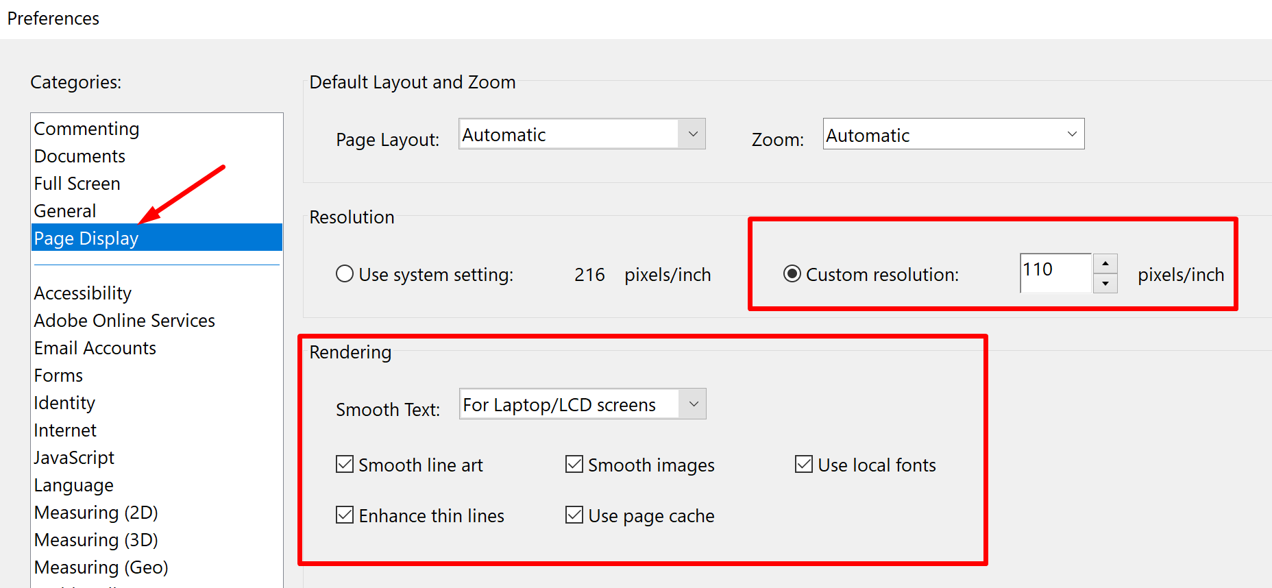 PDF created in AutoCAD or Civil 3D, are faint, light, choppy, or