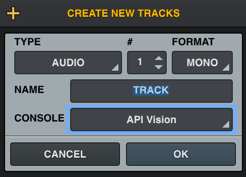 LUNA API Vision Console Extension Manual – Universal Audio Support