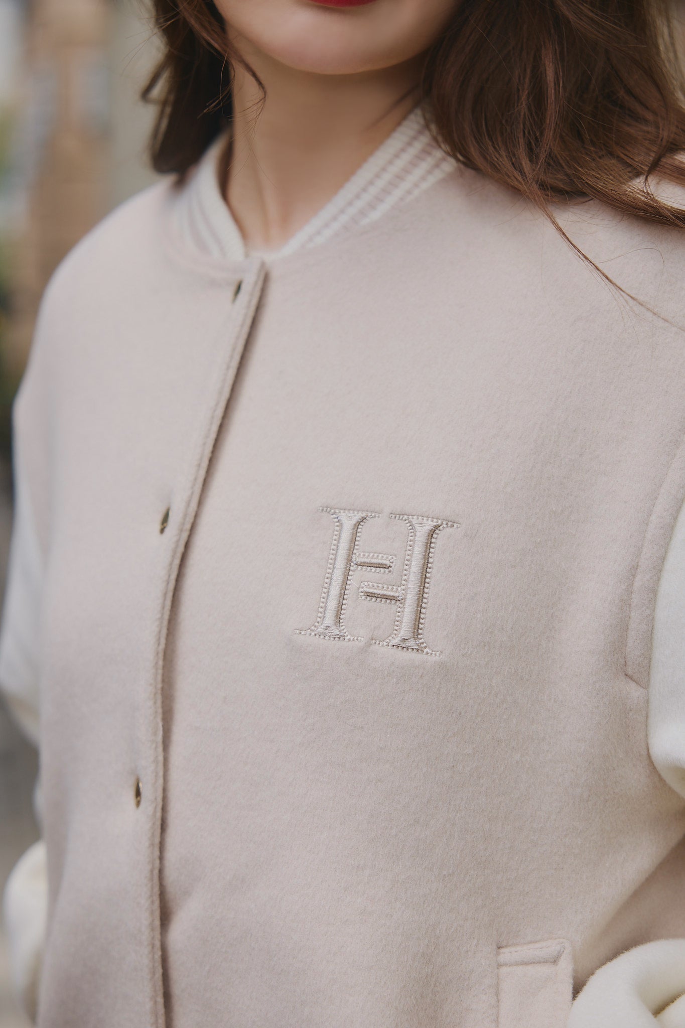 H Logo Varsity Jacket