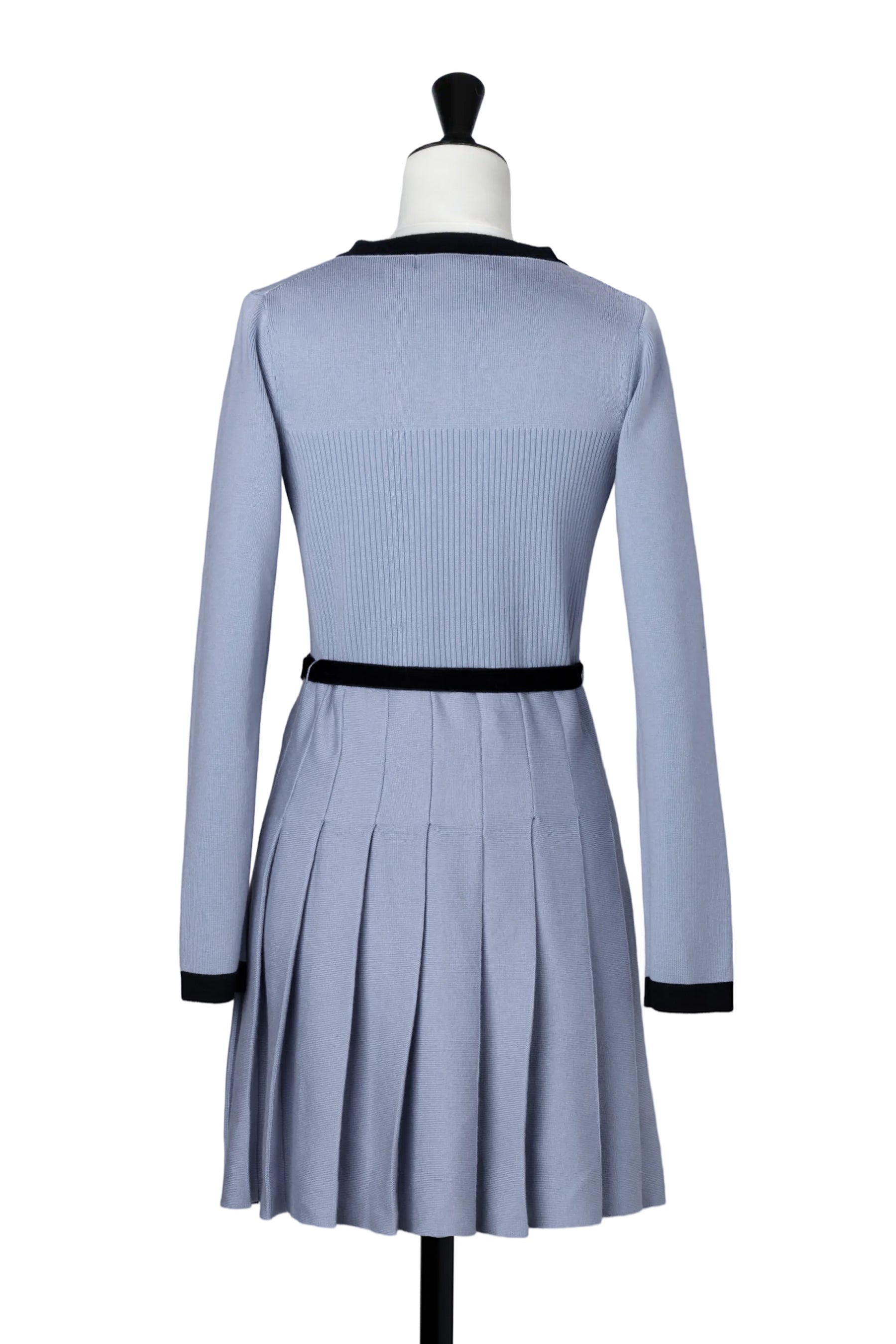 Gabrielle Belted Knit Dress