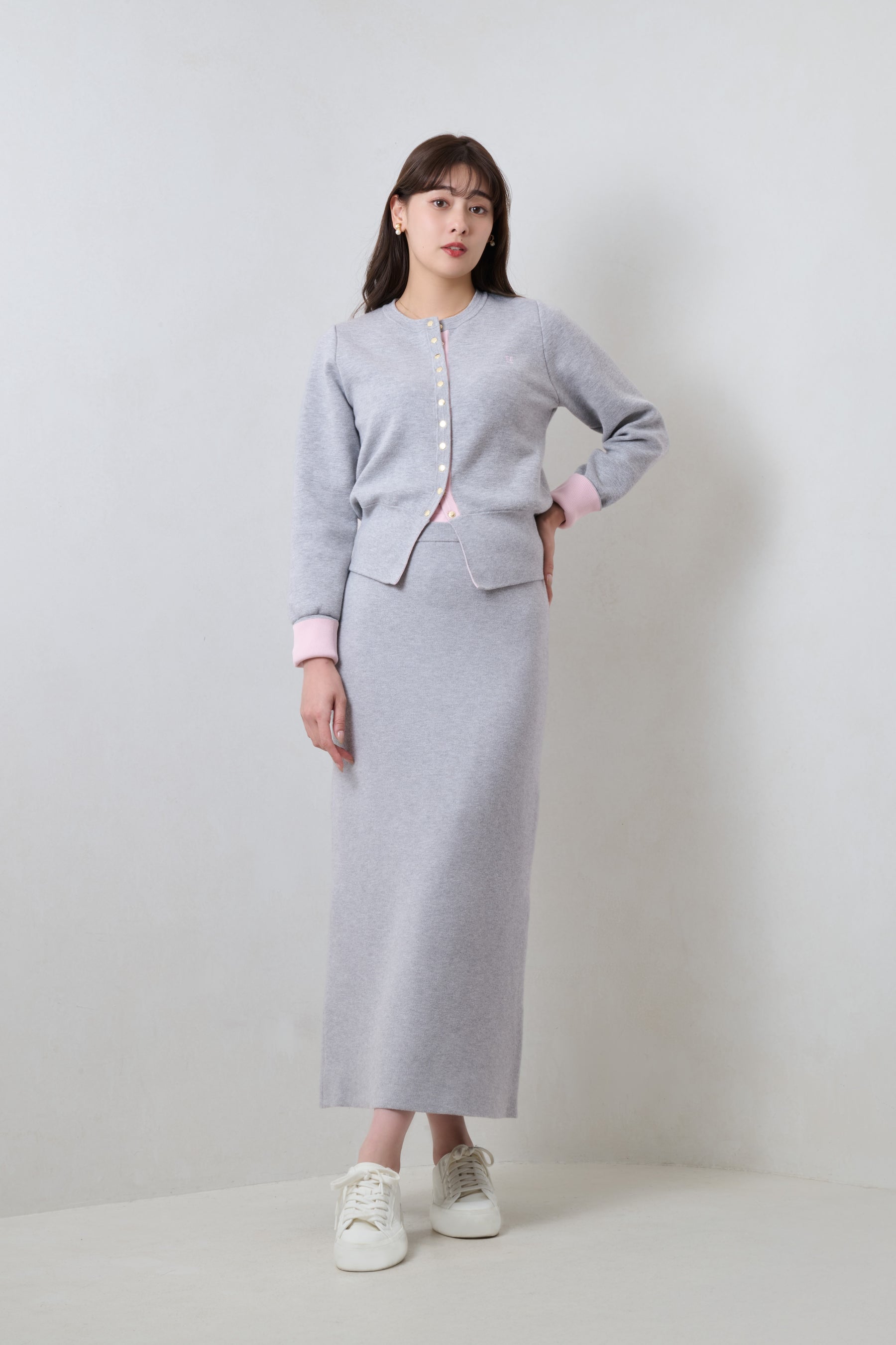 4月上旬発送】Luxe Comfort Knit Cardigan