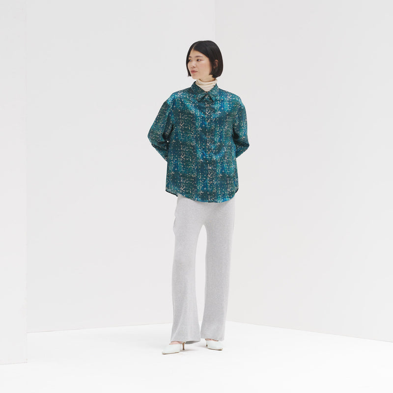 サテンシャツブラウス「こもれび」 – HERALBONY