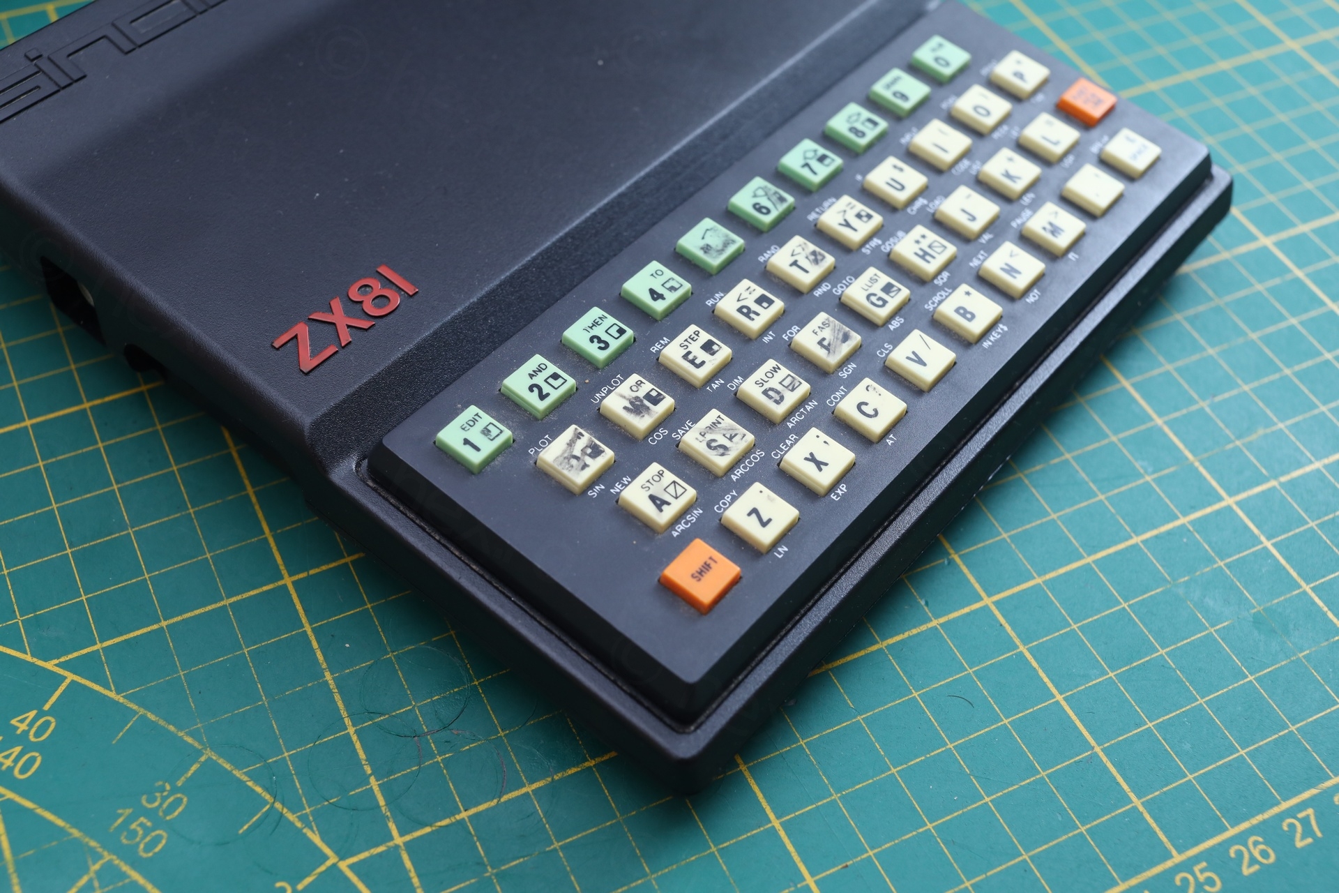 ZX81 – Filesixty Keyboard – and thus goes by another day