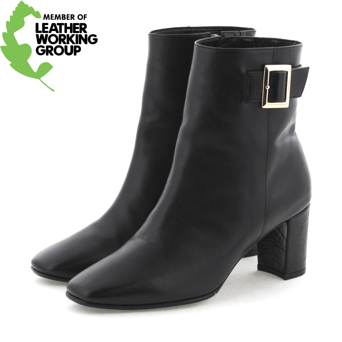 SALE】ベルトバックルヒールブーツ/631410