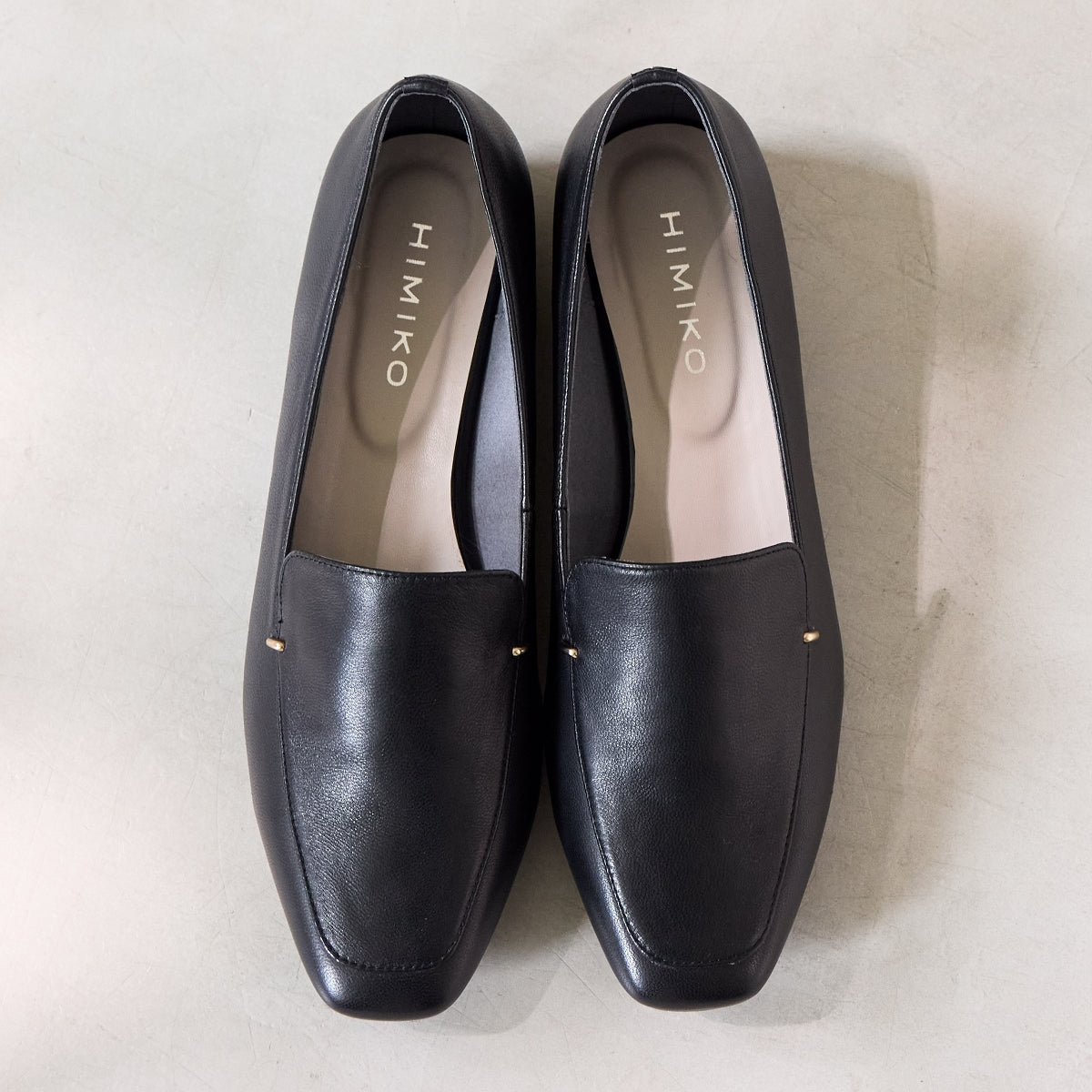 WEB限定デザイン/再入荷】メタルアクセントローファー/640009