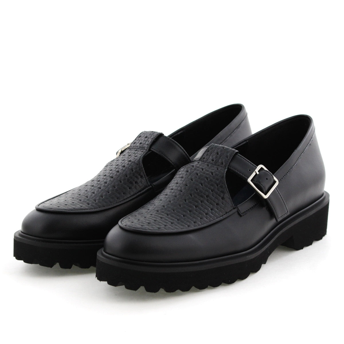 SALE】Tストラップローファー/651107