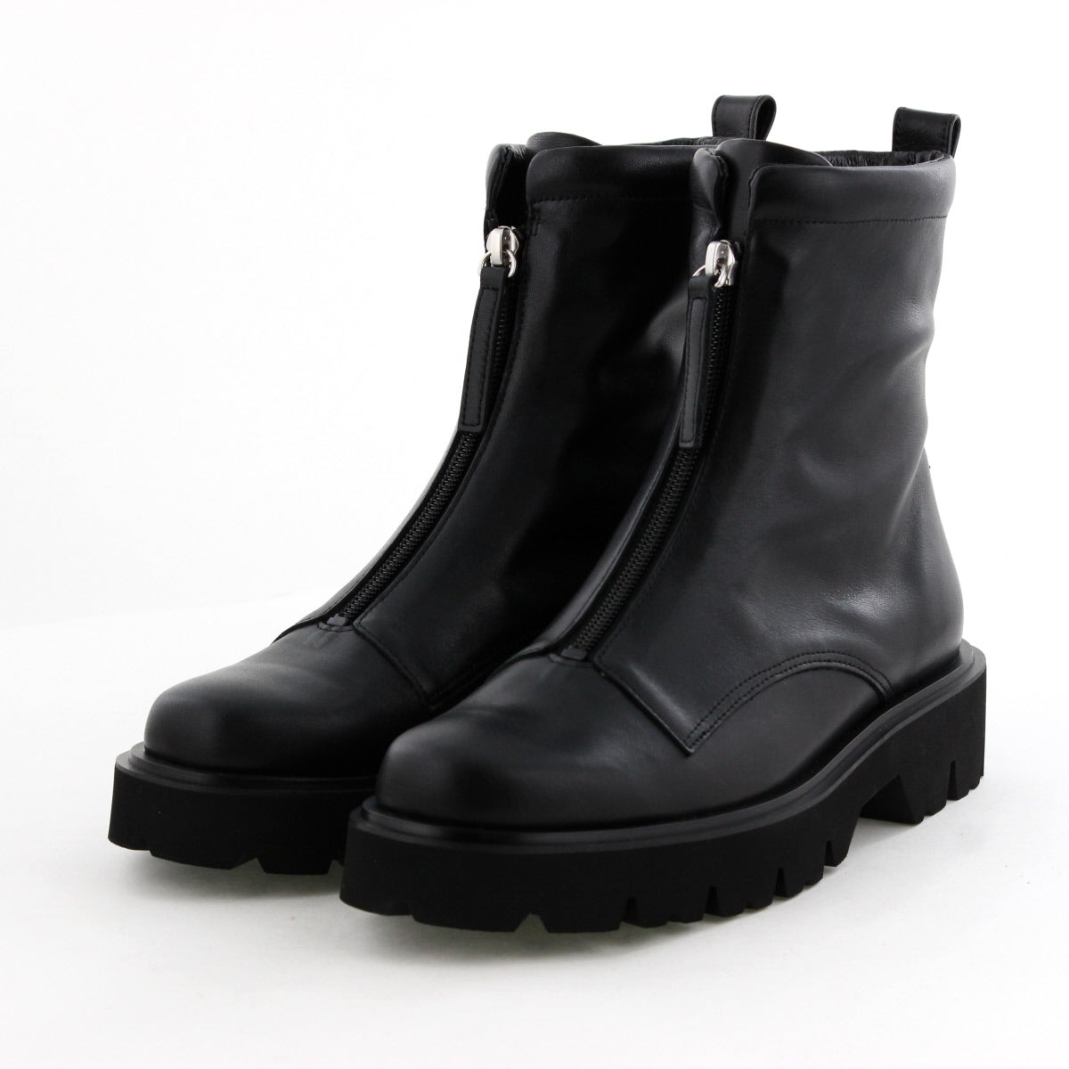 再値下げ】フロントジップブーツ/651409