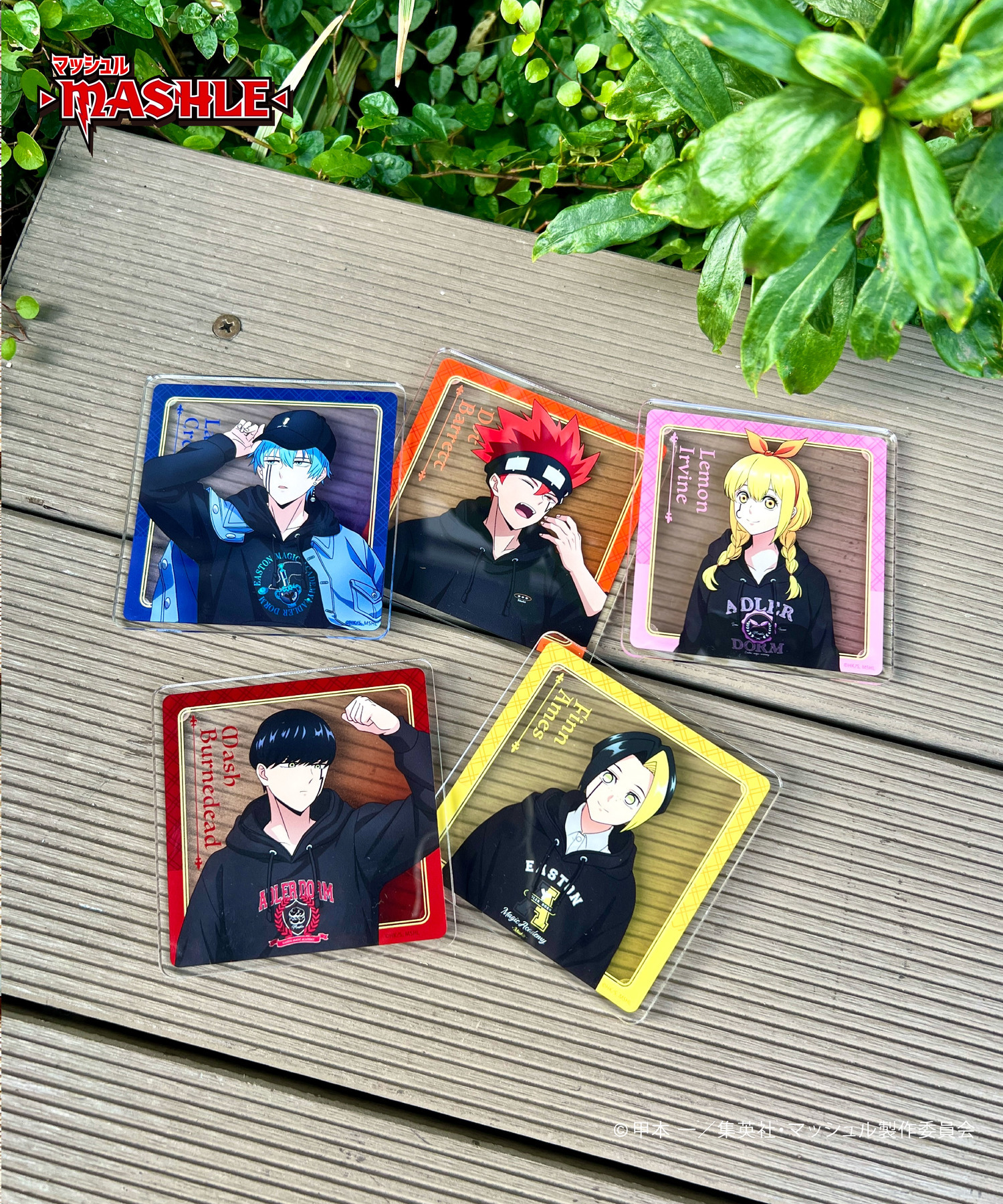 TVアニメ「マッシュル-MASHLE-」描き下しアクリルコースター_ドット