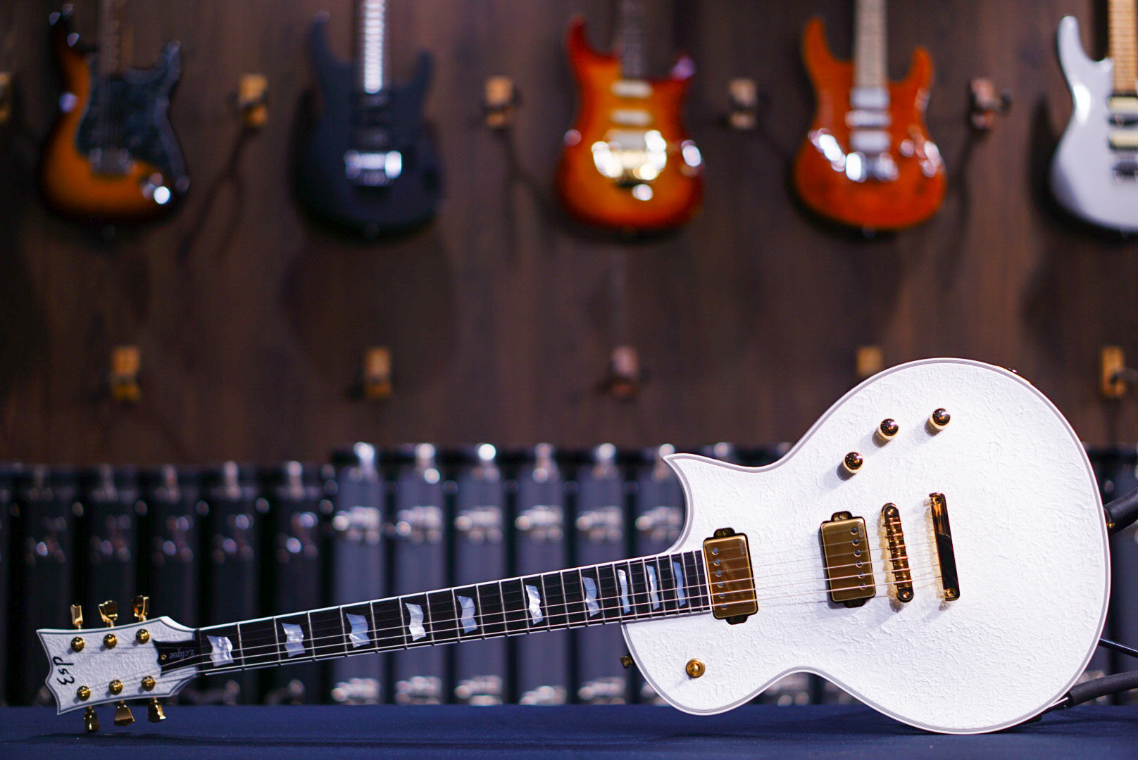 ESP Eclipse CTM DB/E castmetal white +gold package E8490232